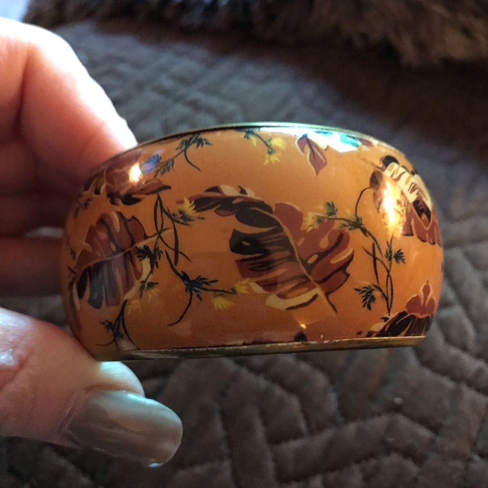 Orange bracelet